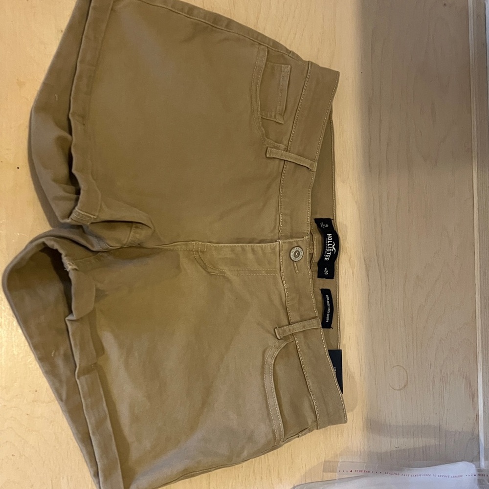 Hollister Khaki Shorts